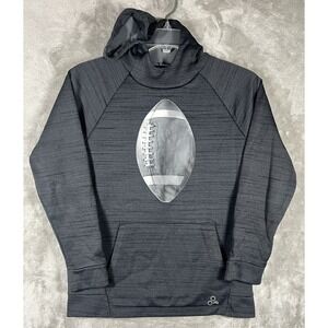 Tek Gear Hoodie Football Youth M Medium 10-12 Hooded Sweatshirt Sleeve Graphic